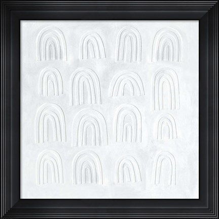 Framed Arcobaleni Bianchi I Print