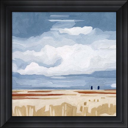 Framed Prairie Landscape II Print