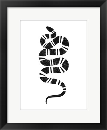 Framed Epidaurus Snake III Print