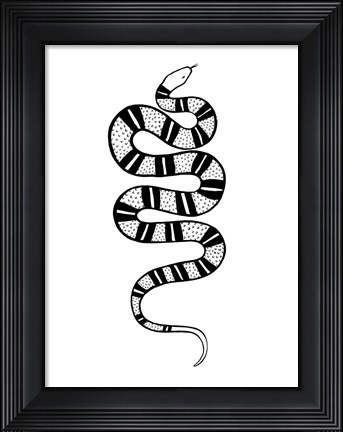 Framed Epidaurus Snake IV Print
