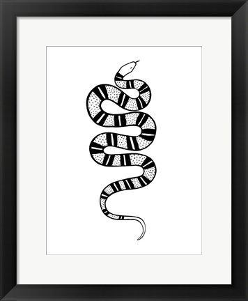 Framed Epidaurus Snake IV Print