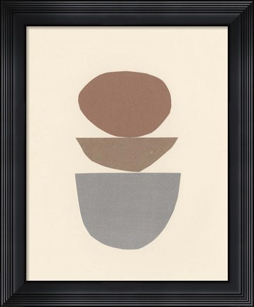 Framed Neutral Sculpt IV Print