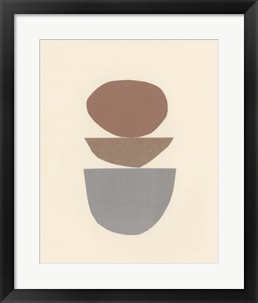 Framed Neutral Sculpt IV Print