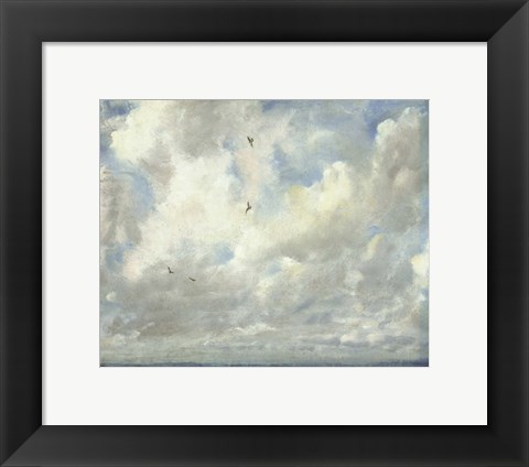 Framed Cloud Study, 1821 Print