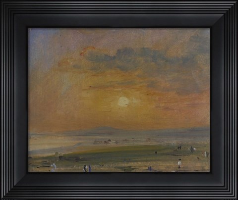 Framed Shoreham Bay, Evening Sunset Print