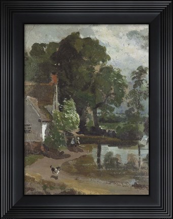 Framed Willy Lott&#39;s House Print