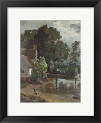 Framed Willy Lott&#39;s House Print