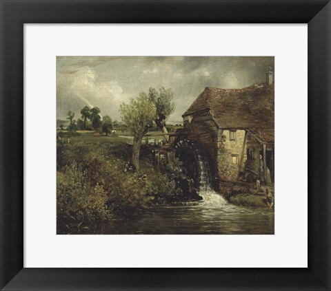 Framed Parham&#39;s Mill, Gillingham, Dorset Print