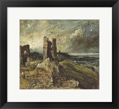 Framed Sketch of Hadleigh Castle Print