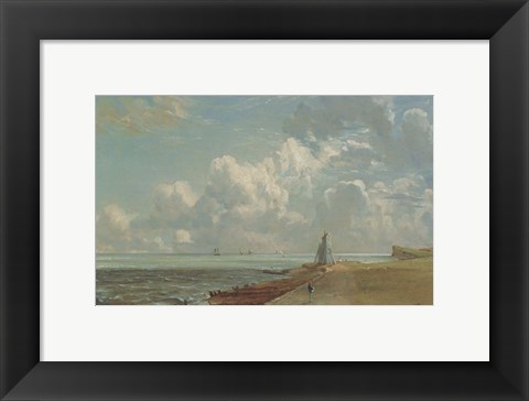 Framed Harwich, The Low Lighthouse and Beacon Hill Print