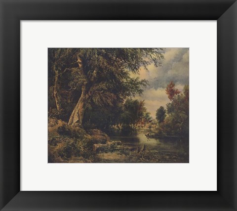 Framed Landscape, 1911 Print