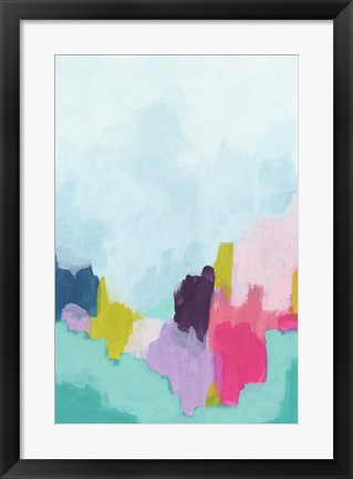 Framed Pixel Borealis II Print