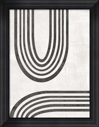 Framed Modern Arc II Print