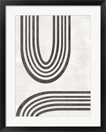 Framed Modern Arc II Print