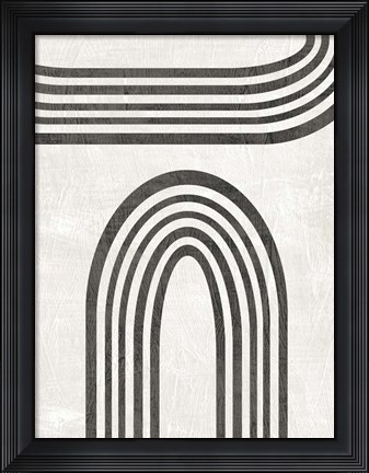 Framed Modern Arc III Print