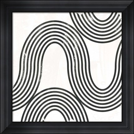Framed Arc Emblem II Print