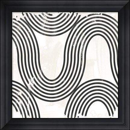 Framed Arc Emblem III Print