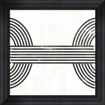Framed Arc Emblem IV Print
