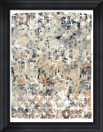 Framed Global Blending I Print