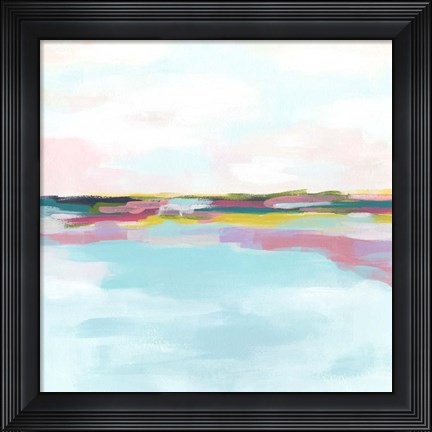 Framed Rainbow Horizon II Print