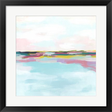 Framed Rainbow Horizon II Print