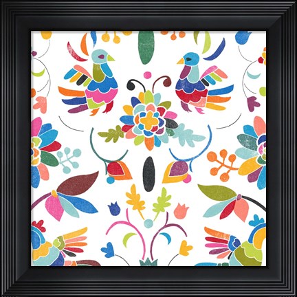 Framed Folklorica II Print