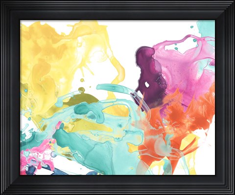 Framed Elemental Motion II Print