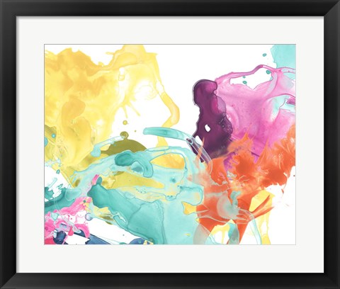 Framed Elemental Motion II Print