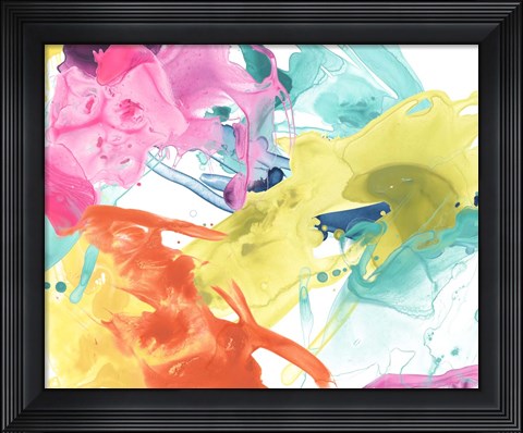 Framed Elemental Motion III Print