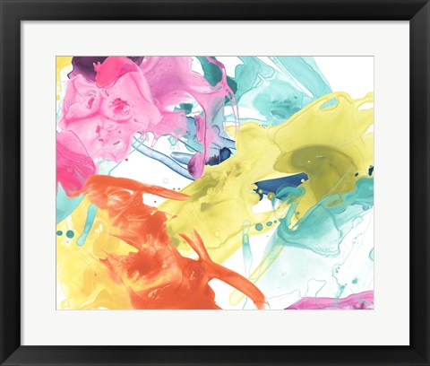 Framed Elemental Motion III Print