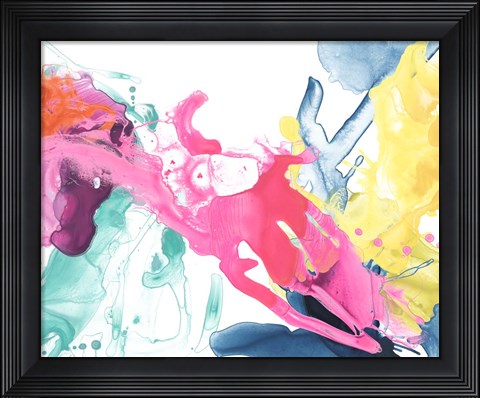 Framed Elemental Motion IV Print