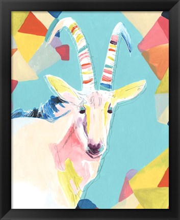 Framed Safari Party I Print