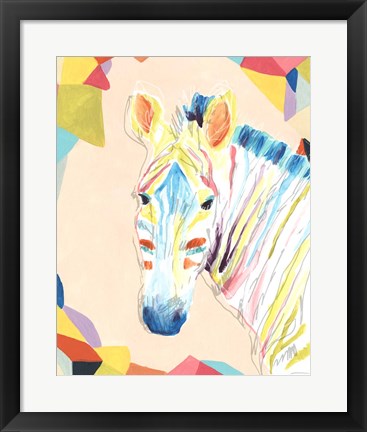 Framed Safari Party II Print