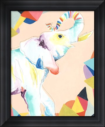 Framed Safari Party III Print