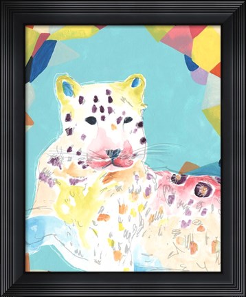 Framed Safari Party IV Print