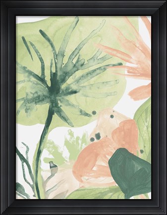 Framed Blush Breeze III Print