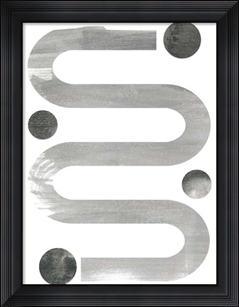 Framed Lunar Maze IV Print