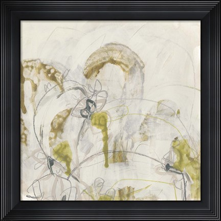 Framed Arctic Lichen I Print