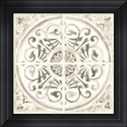 Framed Monochrome Motif II Print