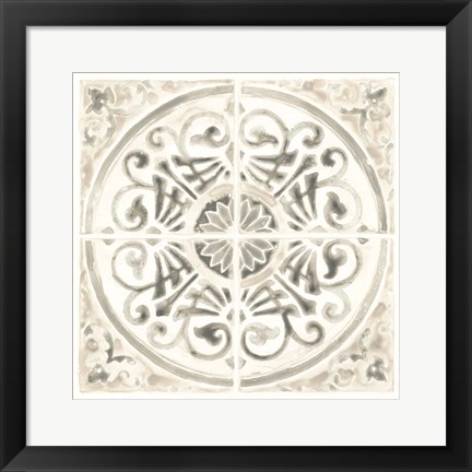 Framed Monochrome Motif II Print