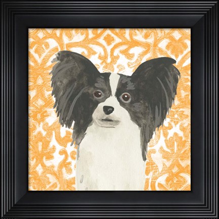 Framed Parlor Pooches III Print