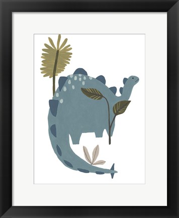 Framed Mighty Dino I Print