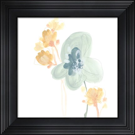 Framed Petite Petals I Print
