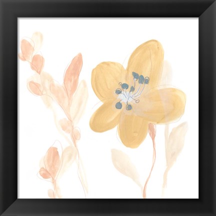 Framed Petite Petals III Print