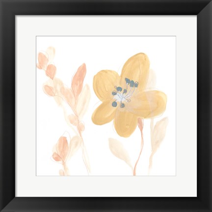 Framed Petite Petals III Print