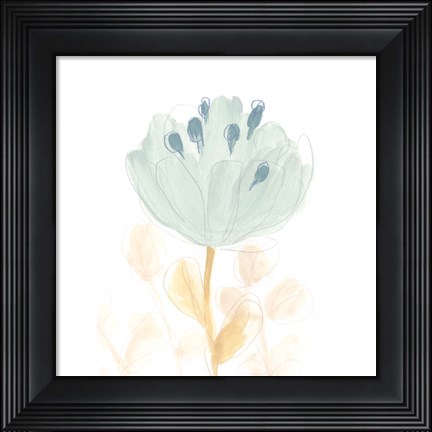 Framed Petite Petals V Print