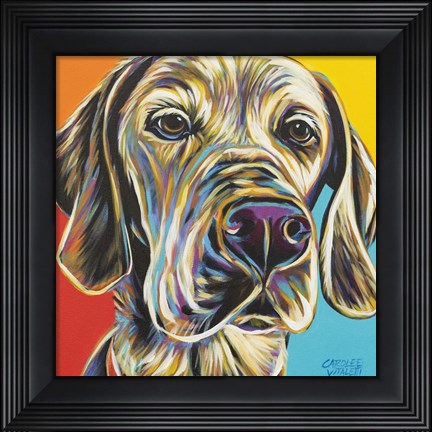 Framed Canine Buddy II Print