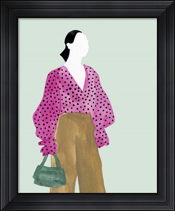 Framed Standing Figure II Print