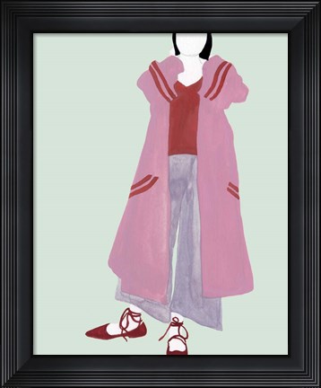 Framed Standing Figure III Print