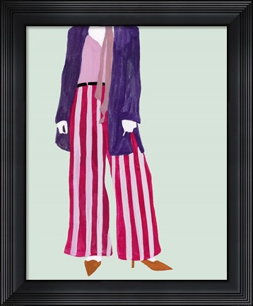 Framed Standing Figure IV Print